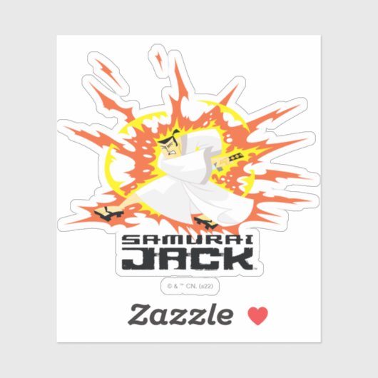 Samurai Jack Energy Graphic Sticker (Vel)