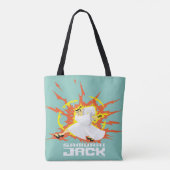 Samurai Jack Energy Graphic Tote Bag (Achterkant)