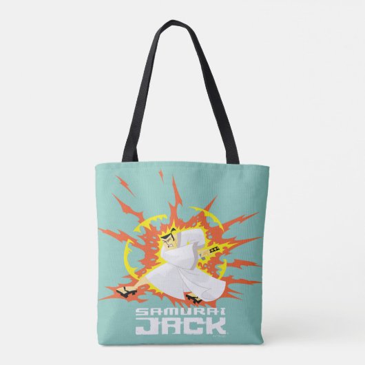Samurai Jack Energy Graphic Tote Bag (Achterkant)