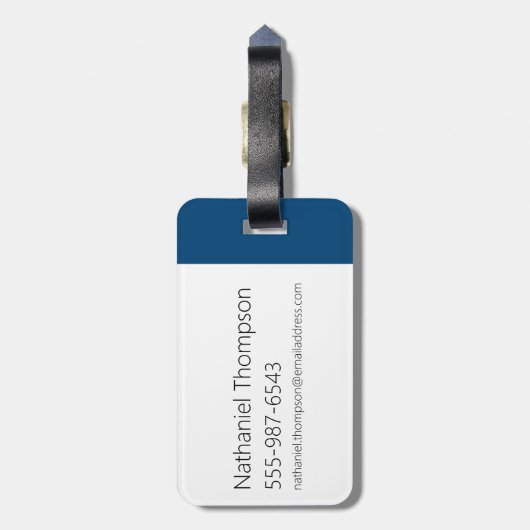 Samurai Jack glimlachend futuristisch Lijst Grafis Bagagelabel (Achterkant verticaal)