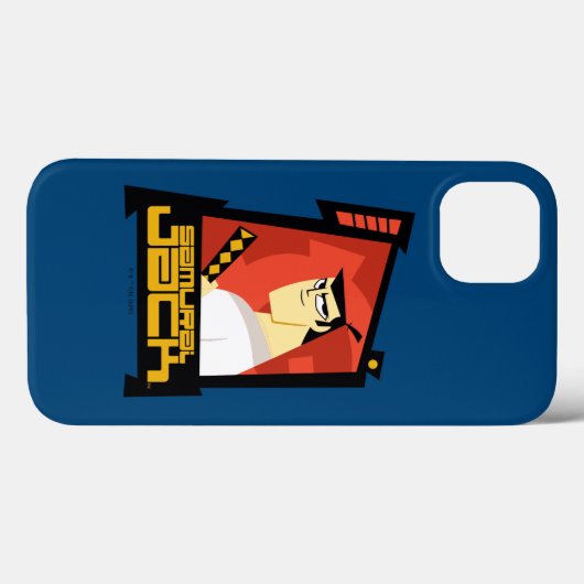 Samurai Jack glimlachend futuristisch Lijst Grafis Case-Mate iPhone Case (Achterkant (horizontaal))