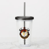 Samurai Jack In Aku Futuristic Frame Acryl Drinkbeker (Voorkant)