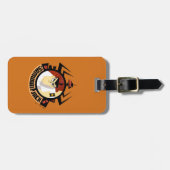 Samurai Jack In Aku Futuristic Frame Bagagelabel (Voorkant horizontaal)