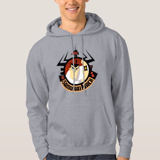 Samurai Jack In Aku Futuristic Frame Hoodie (Voorkant)