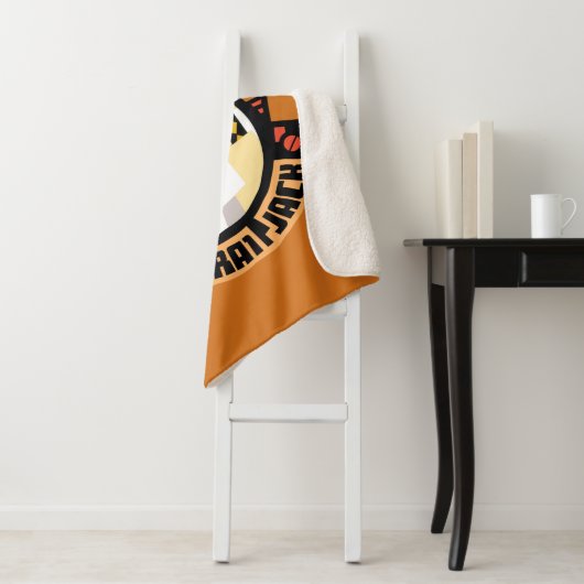 Samurai Jack In Aku Futuristic Frame Sherpa Deken (In situ)