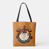 Samurai Jack In Aku Futuristic Frame Tote Bag (Achterkant)