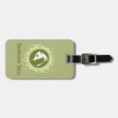 Samurai Jack Leaping Graphic Bagagelabel (Voorkant horizontaal)