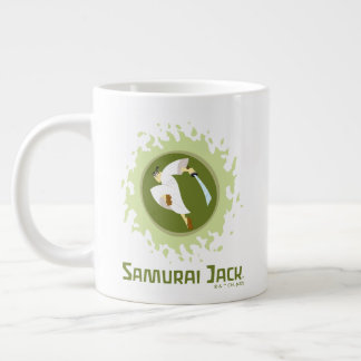 Samurai Jack Leaping Graphic Grote Koffiekop