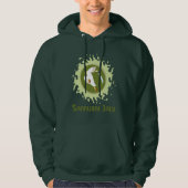 Samurai Jack Leaping Graphic Hoodie (Voorkant)
