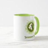Samurai Jack Leaping Graphic Mok (Voorkant rechts)