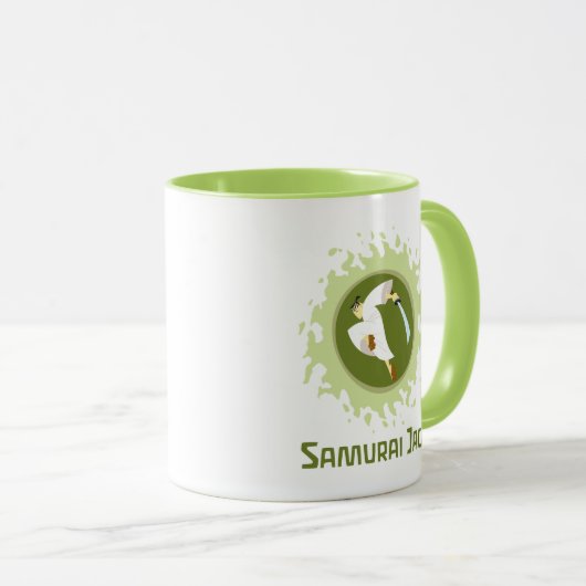 Samurai Jack Leaping Graphic Mok (Voorkant rechts)
