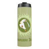 Samurai Jack Leaping Graphic Thermosbeker (Voorkant)