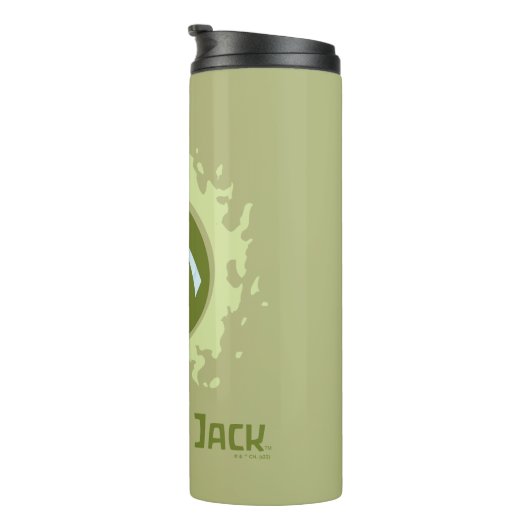 Samurai Jack Leaping Graphic Thermosbeker (Geroteerd rechts)