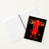 Samurai Jack Red Warrior Graphic Notitieboek (Binnen)