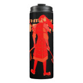 Samurai Jack Red Warrior Graphic Thermosbeker (Voorkant)