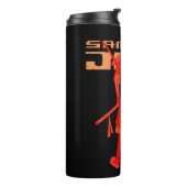 Samurai Jack Red Warrior Graphic Thermosbeker (Gedraaid links)
