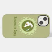 Samurai Jack Springende Grafiek iPhone Hoesje (Achterkant horizontaal)