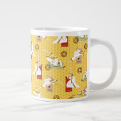 Samurai Jack Sword Poses Character Art Pattern Grote Koffiekop (Rechts)