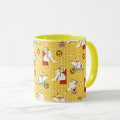 Samurai Jack Sword Poses Character Art Pattern Mok (Voorkant rechts)