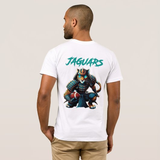 Samurai Jaguar T-shirt (Achterkant volledig)