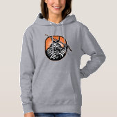 samurai Japan krijger Hoodie (Voorkant)