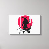 Samurai Japan Ninja Canvas Afdruk (Voorkant)