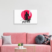 Samurai Japan Ninja Canvas Afdruk (Insitu (Woonkamer))