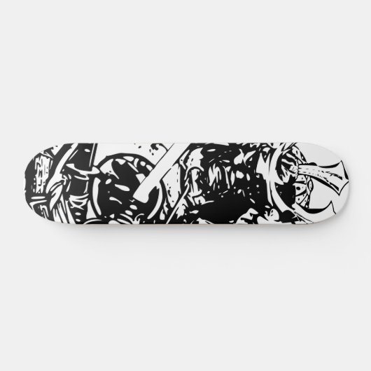 samurai japan skateboard deck (Horizontaal)