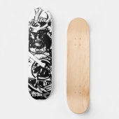 samurai japan skateboard deck (Voorkant)