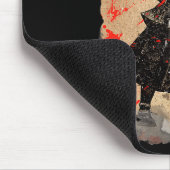 Samurai Japanese Retro Art Print Bushido Premium T Muismat (Hoek)