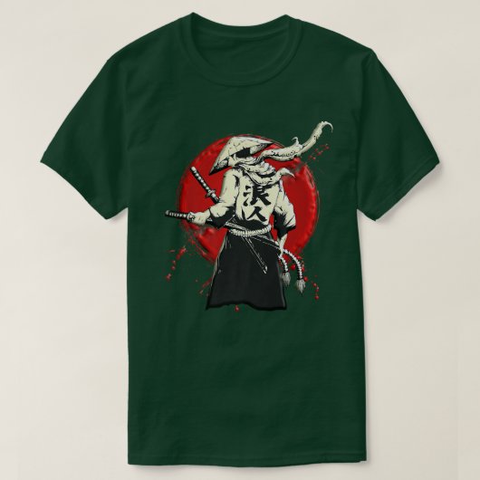 Samurai Japanese warrior bushido swordsman  (2) T-shirt (Design voorkant)