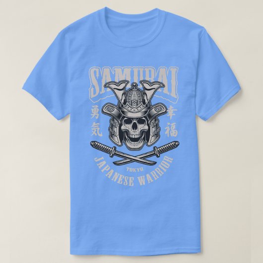 Samurai Japanese Warrior T-shirt (Design voorkant)