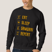 Samurai Japanese Warrior Trui (Voorkant)