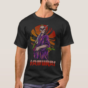 Samurai Japanner print Bushido Japan Warrior T-shirt