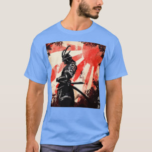 Samurai Japanner Retro Art Bushido Warrior T-shirt