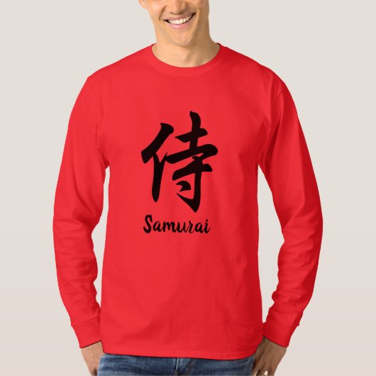 Samurai Japans Kanji T-Shirt (Voorkant)