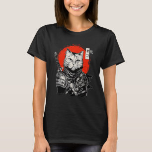 Samurai Japans kat Bushido Warrior Katana Sword T-shirt
