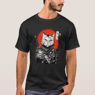 Samurai Japans kat Bushido Warrior Katana Sword T-shirt