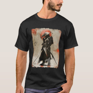 Samurai Japans Print Bushido T-shirt