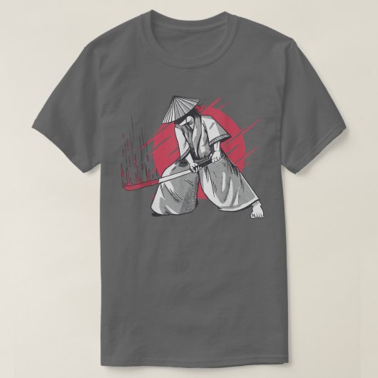 Samurai Japans T-Shirt - Sword Sword Katana Warr (Design voorkant)