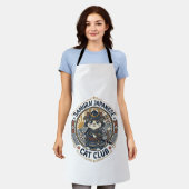 Samurai Japanse Kat POD Vector Kunst - Samurai Jap Schort (Gedragen)