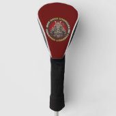 Samurai - Japanse krijgers citaat Golfheadcover (Voorkant)