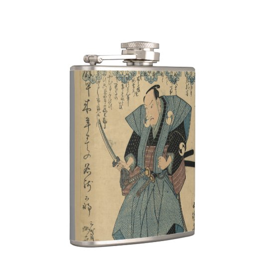 Samurai Japanse kunstfles Heupfles (Rechts)