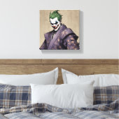 Samurai Jocker Canvas Afdruk (Insitu (Slaapkamer))
