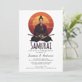 Samurai Kaart (Staand voorkant)