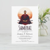 Samurai Kaart (Staand voorkant)