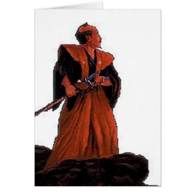 samurai-kaart (Voorkant)