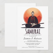 Samurai Kaart (Voorkant / Achterkant)