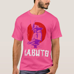 Samurai Kabuto Ronin Mask en Katana Martial Arts T-shirt
