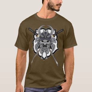 Samurai Kabuto Ronin Masker met Katana T-shirt